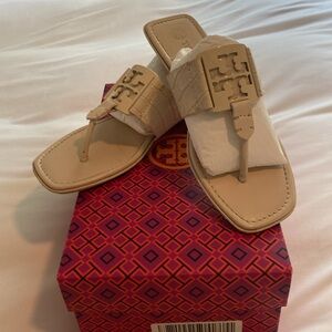 Tory Burch Georgia Sandal in New Cream